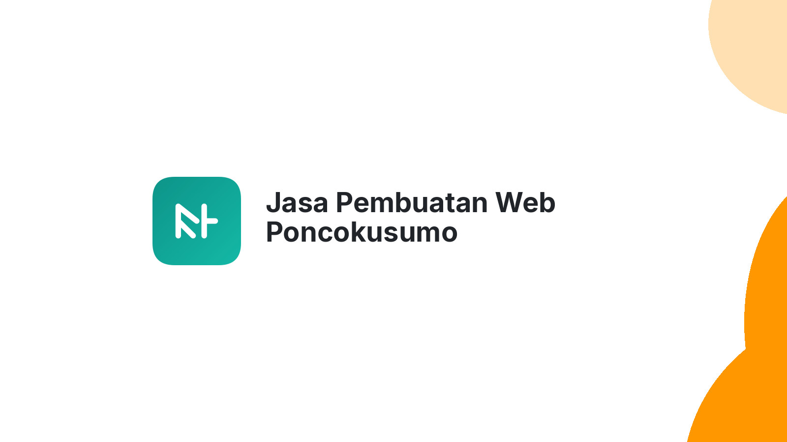 Jasa Pembuatan Web Poncokusumo