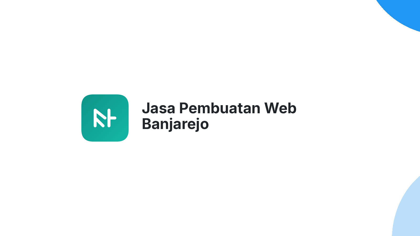 Jasa Pembuatan Web Banjarejo