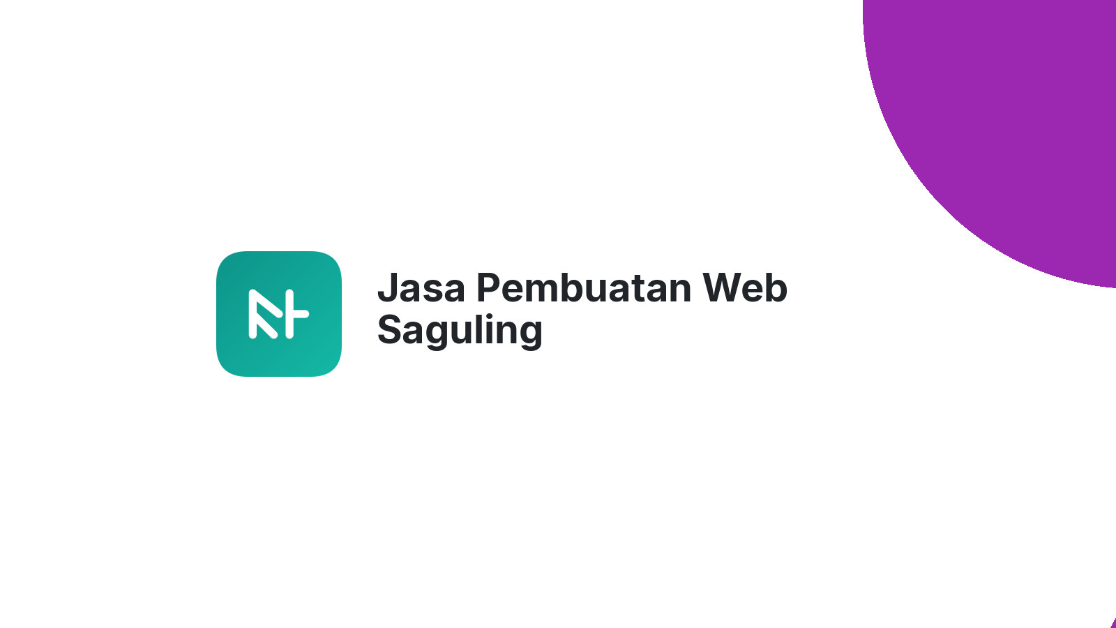 Jasa Pembuatan Web Saguling