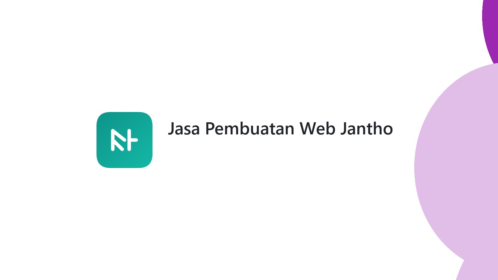 Jasa Pembuatan Web Jantho