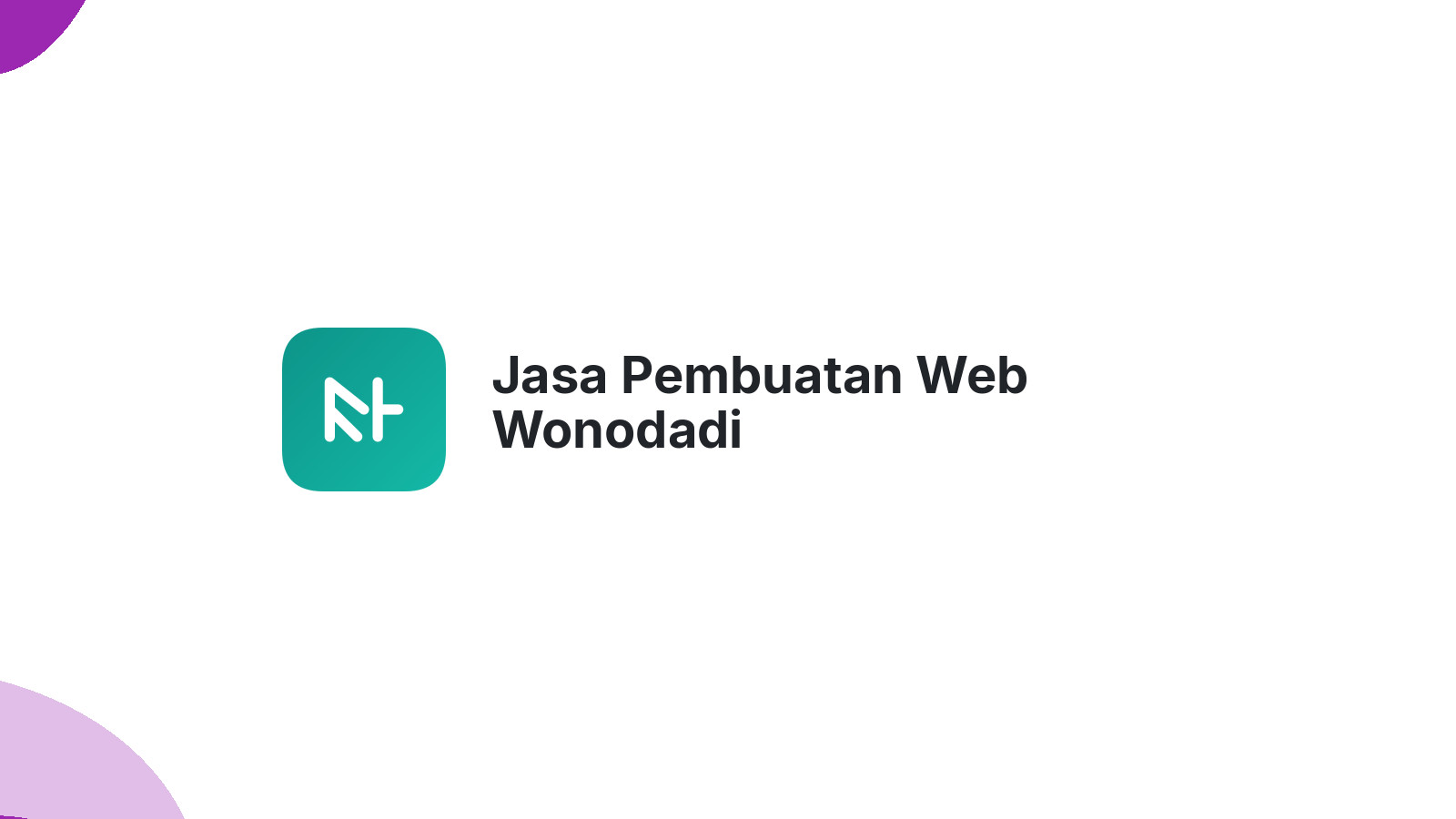Jasa Pembuatan Web Wonodadi