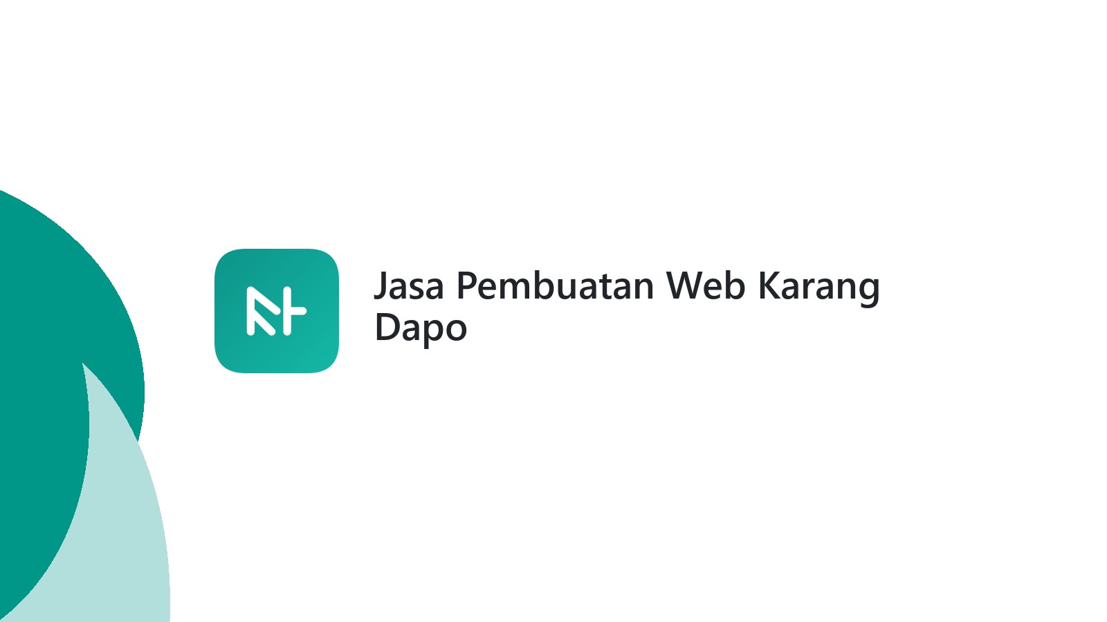 Jasa Pembuatan Web Karang Dapo