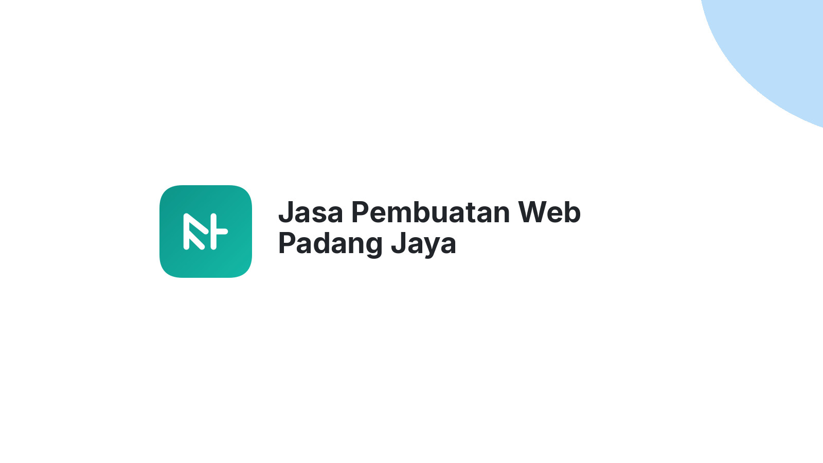Jasa Pembuatan Web Padang Jaya