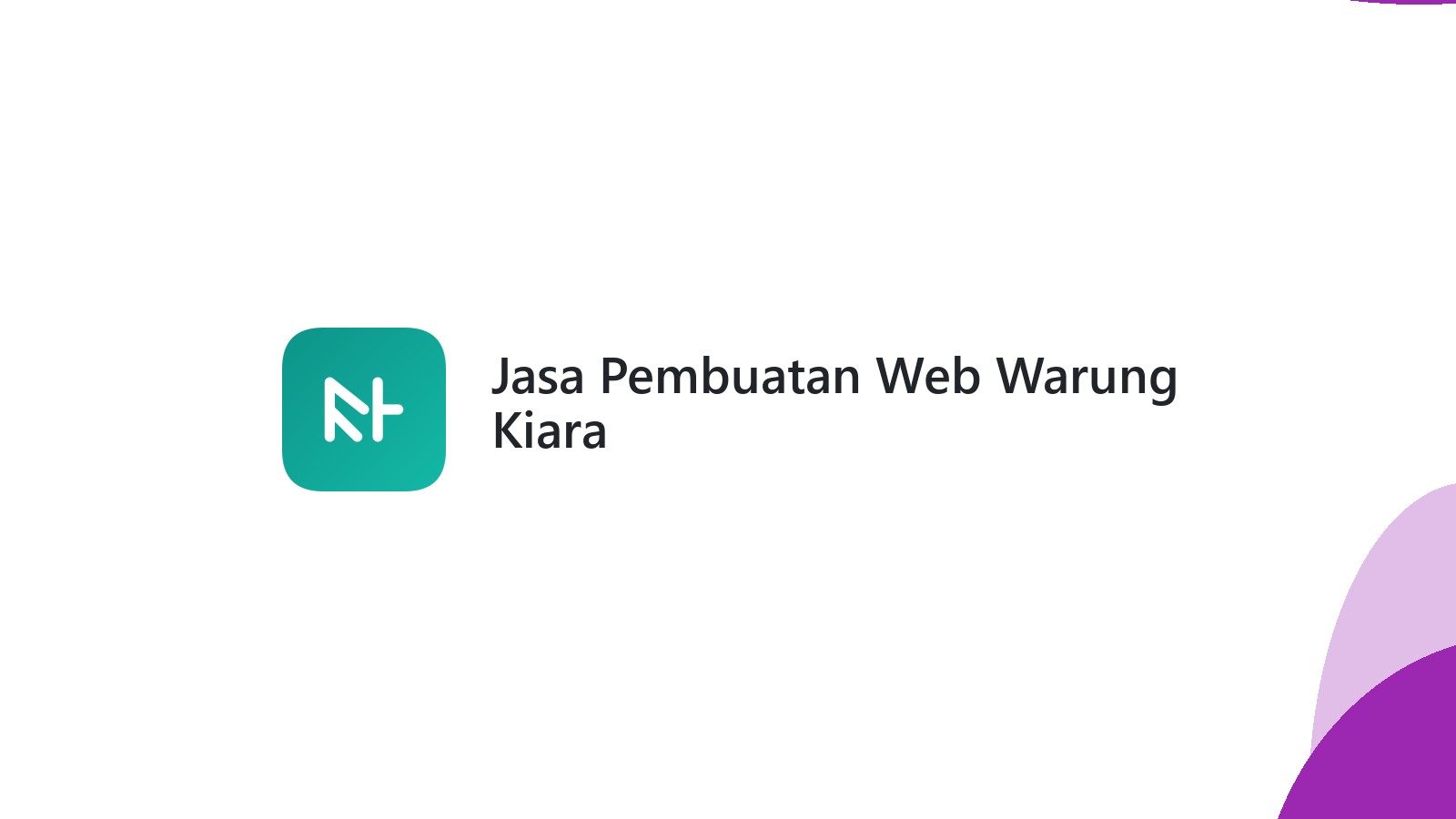 Jasa Pembuatan Web Warung Kiara