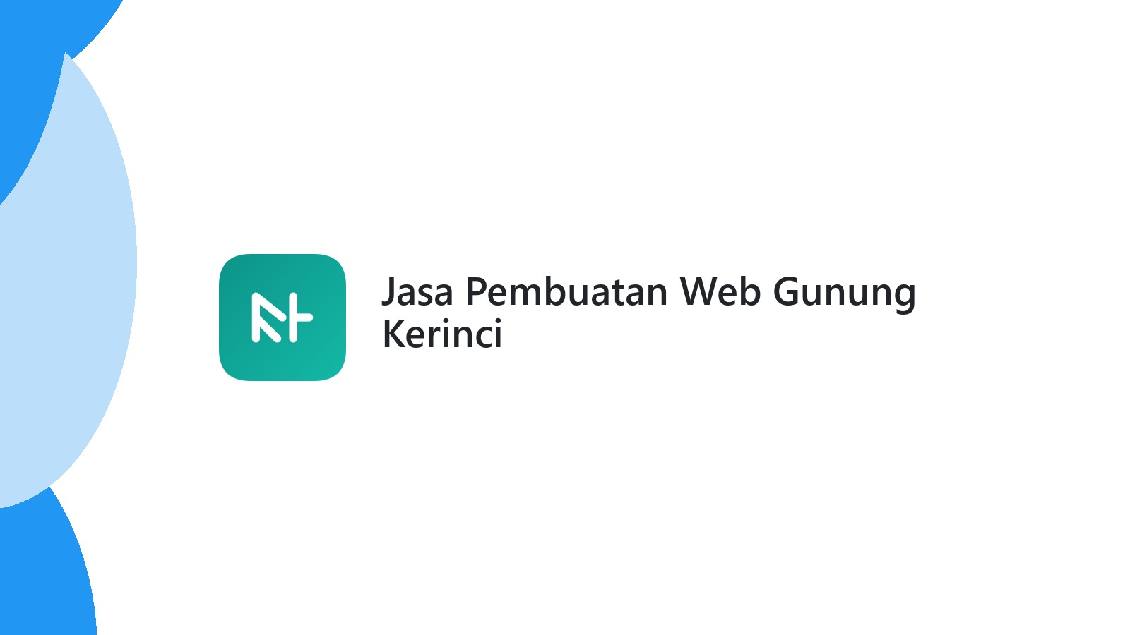 Jasa Pembuatan Web Gunung Kerinci