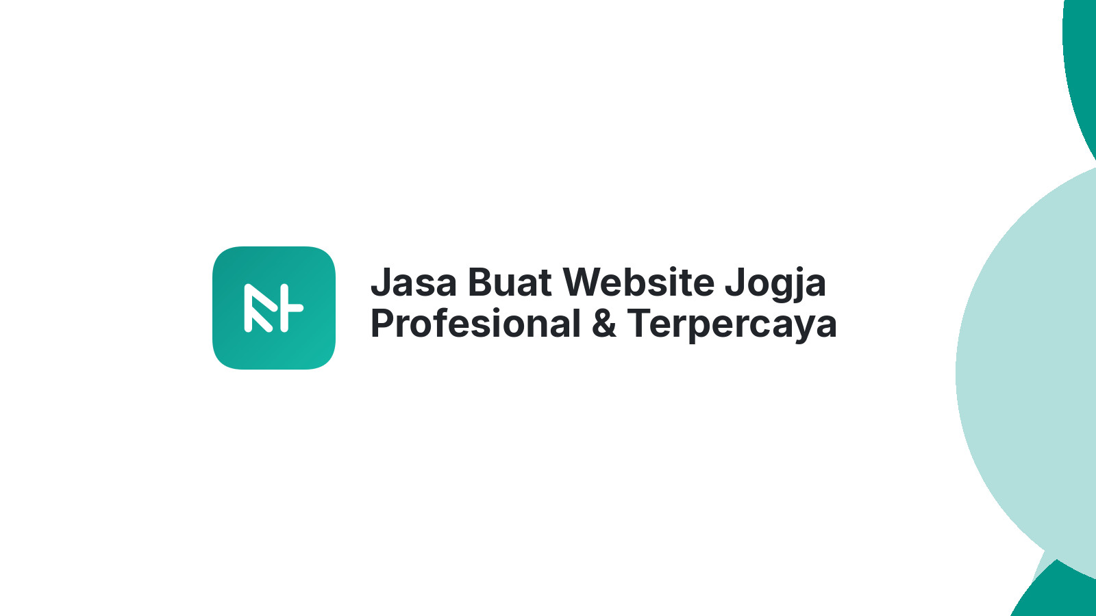 Jasa Buat Website Jogja Profesional & Terpercaya