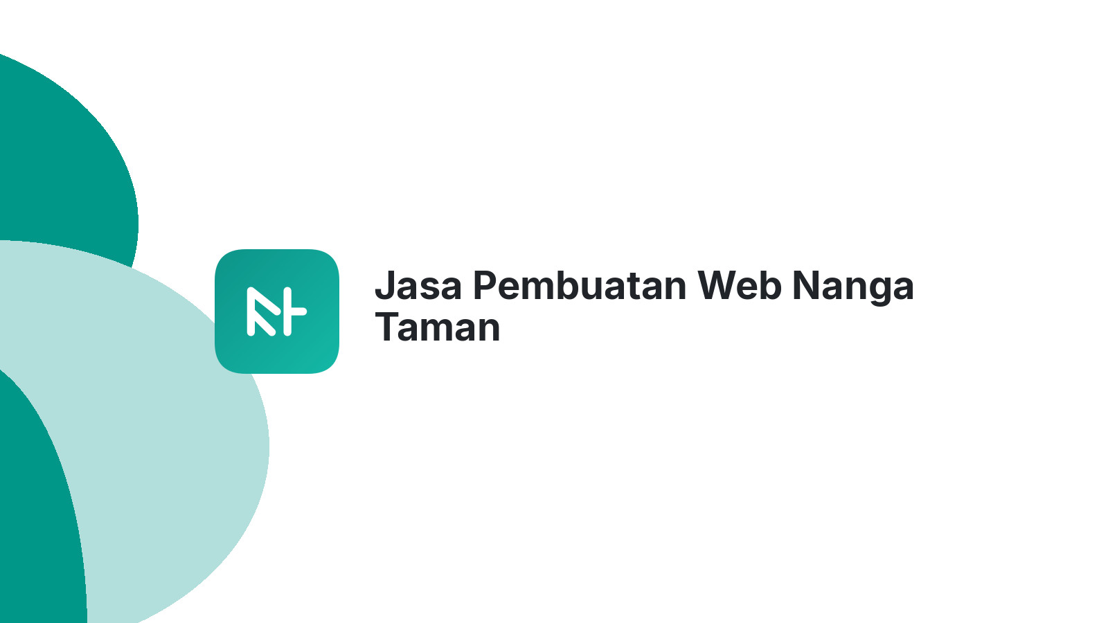Jasa Pembuatan Web Nanga Taman