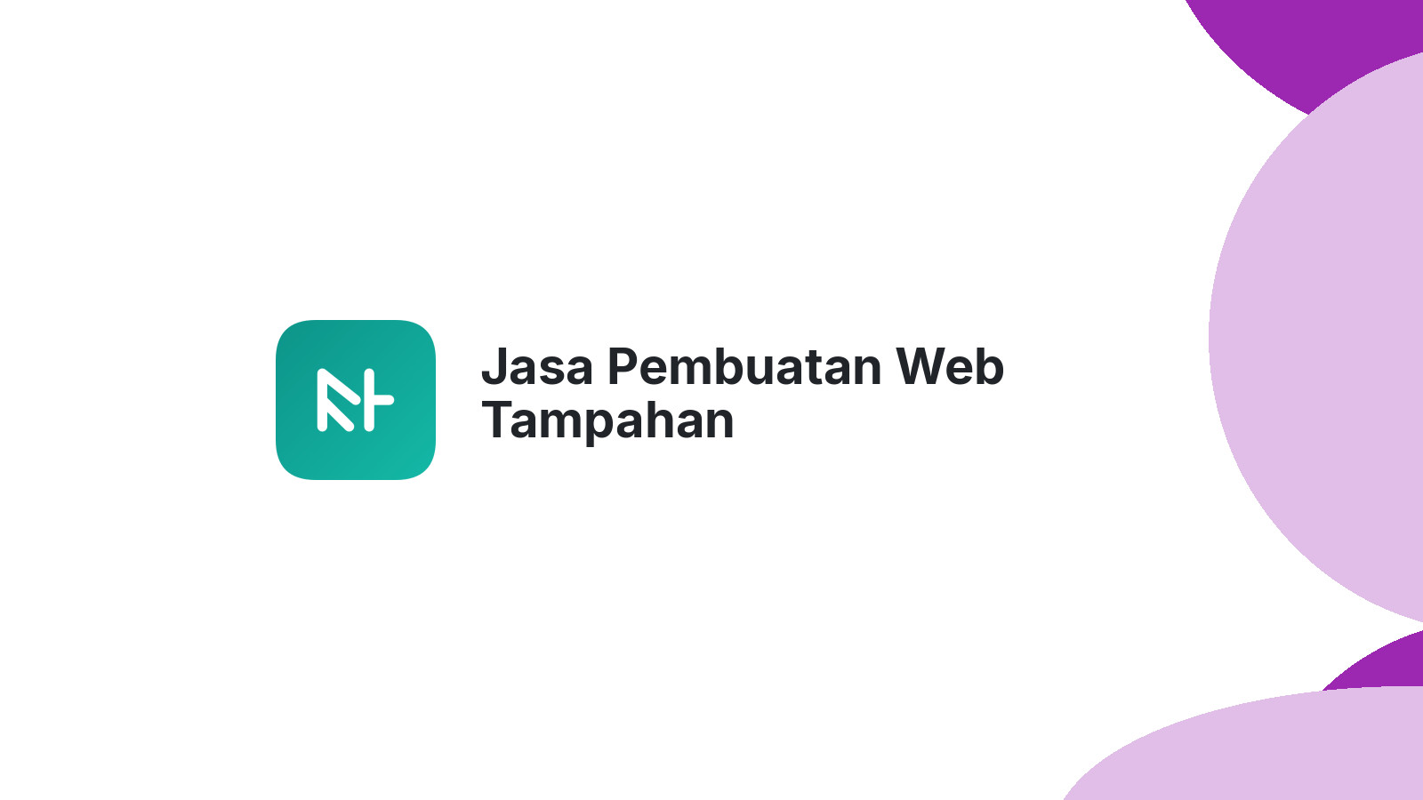 Jasa Pembuatan Web Tampahan