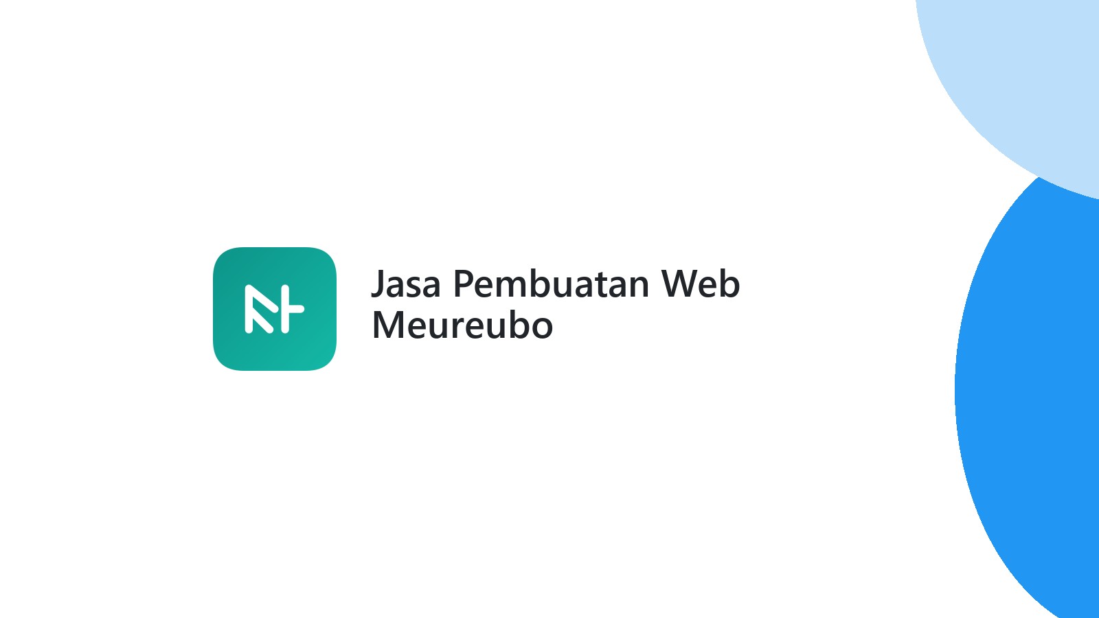 Jasa Pembuatan Web Meureubo