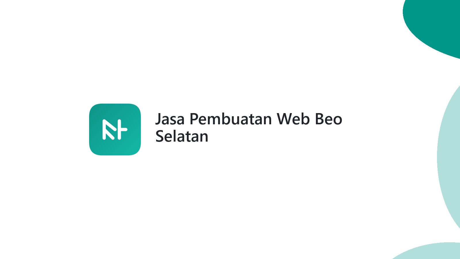 Jasa Pembuatan Web Beo Selatan