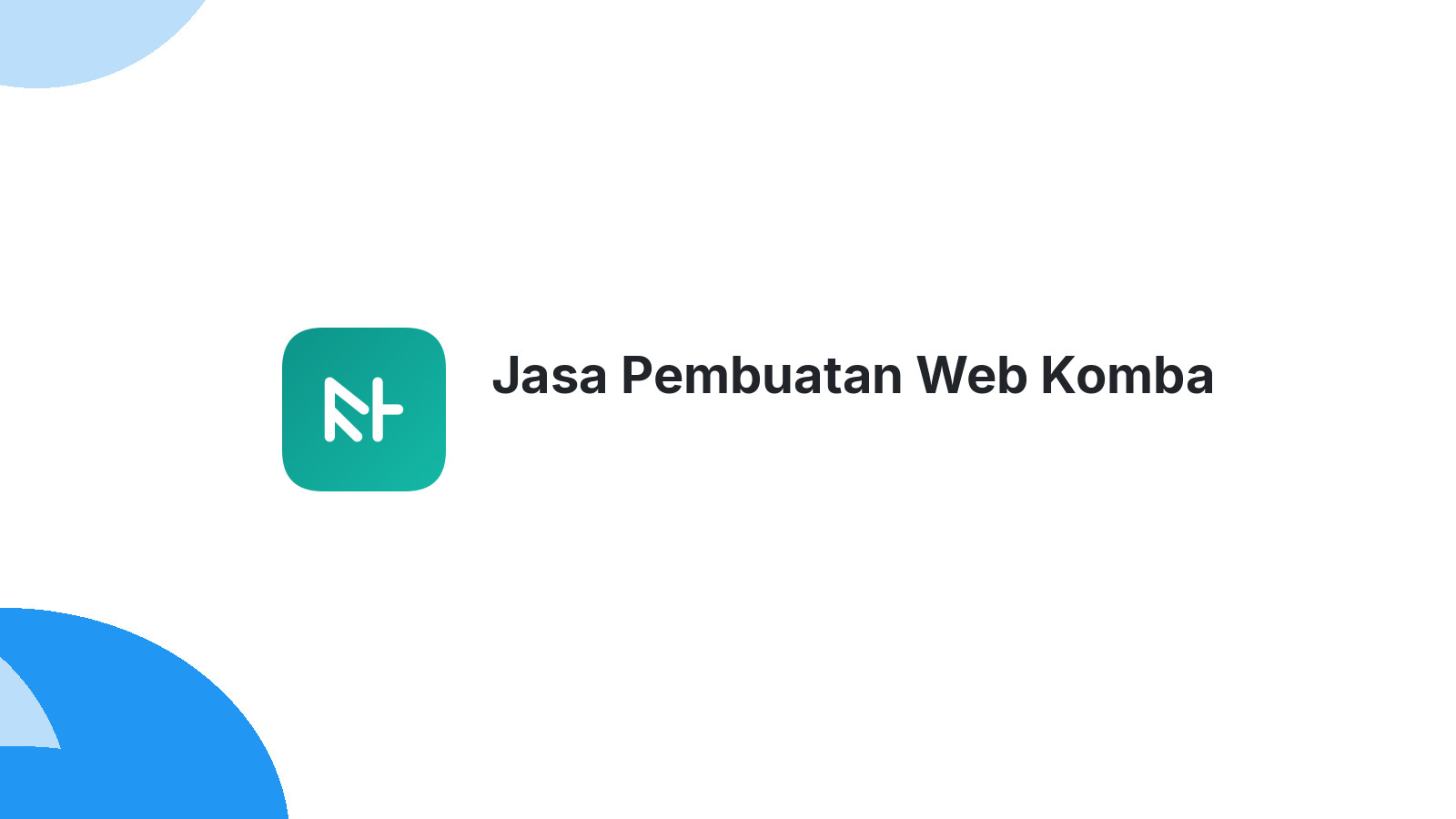 Jasa Pembuatan Web Komba