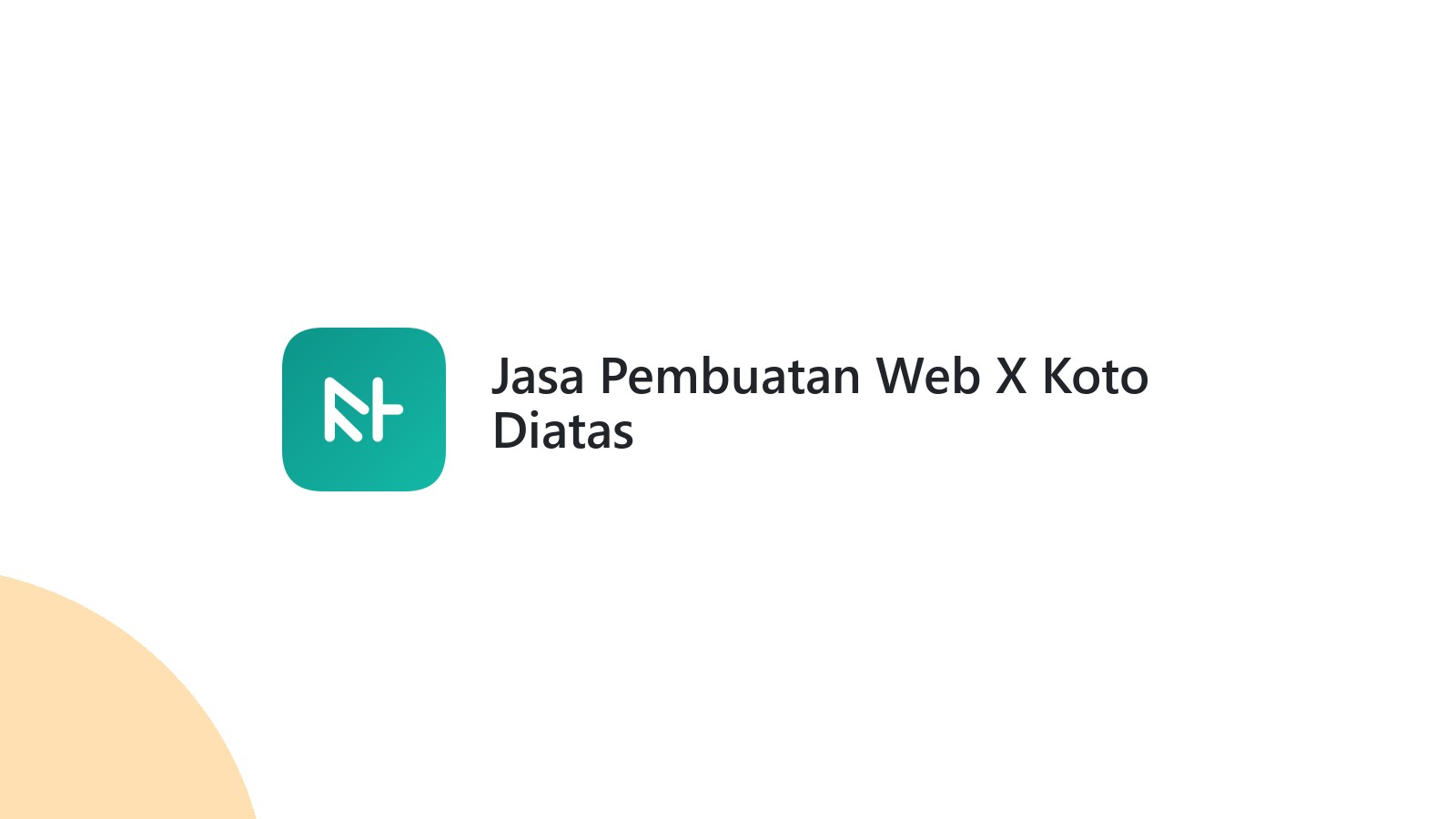 Jasa Pembuatan Web X Koto Diatas