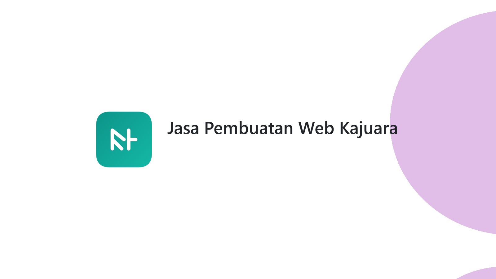 Jasa Pembuatan Web Kajuara