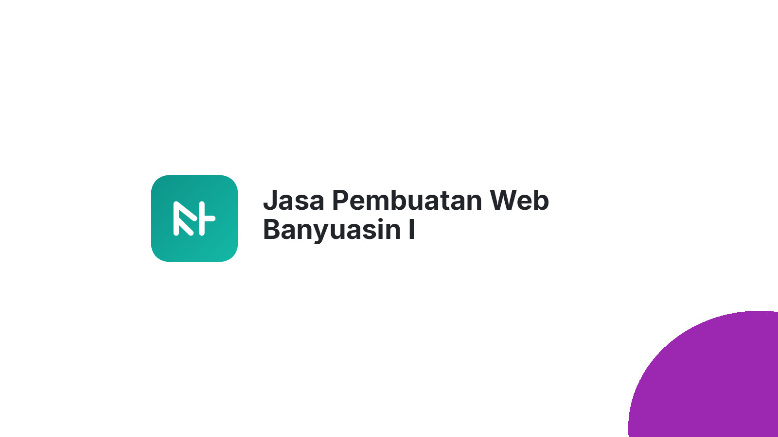 Jasa Pembuatan Web Banyuasin I