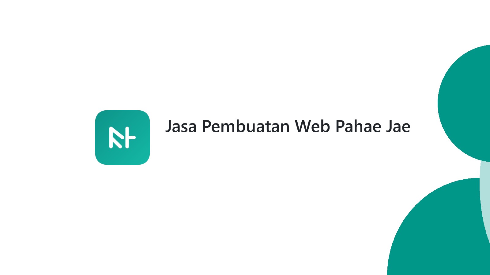 Jasa Pembuatan Web Pahae Jae