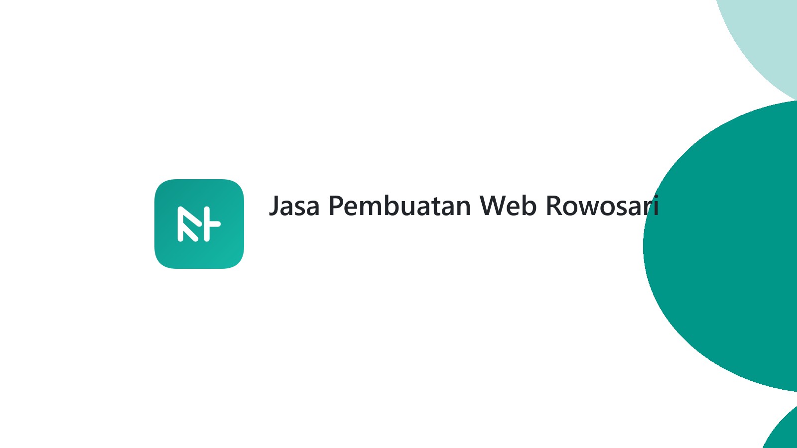 Jasa Pembuatan Web Rowosari