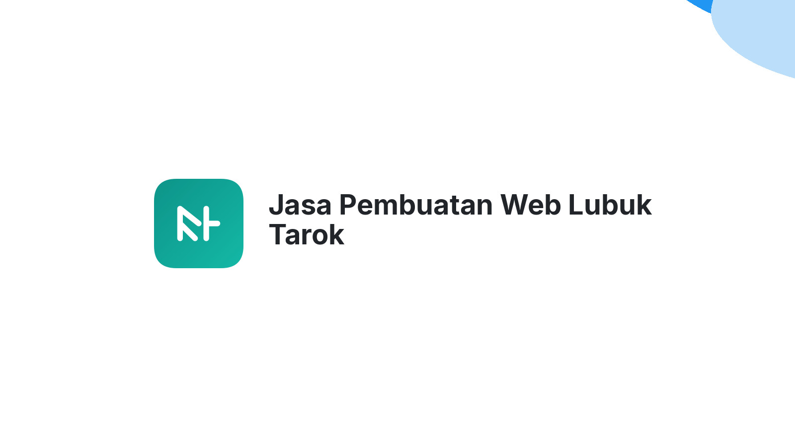 Jasa Pembuatan Web Lubuk Tarok