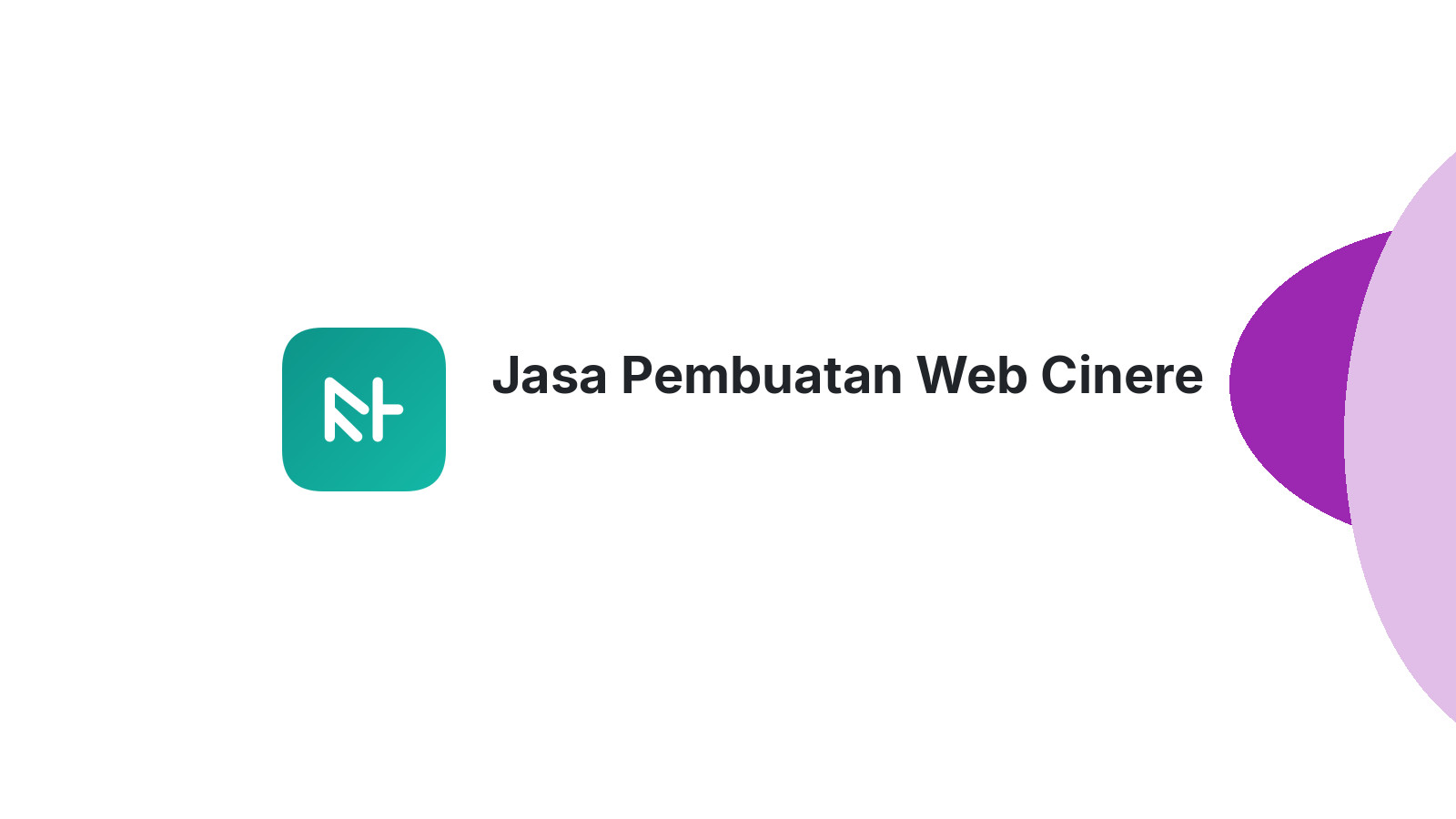Jasa Pembuatan Web Cinere