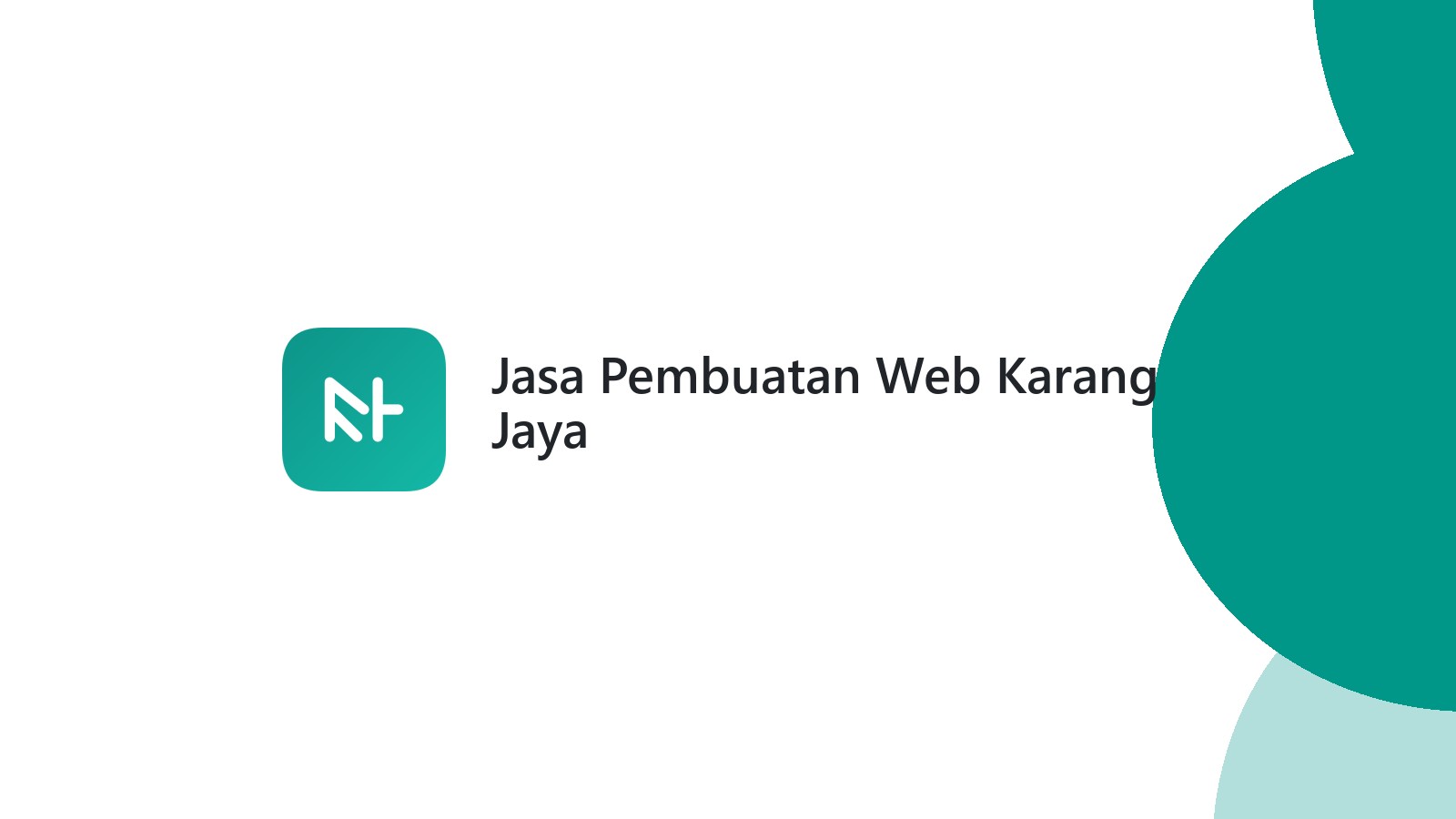 Jasa Pembuatan Web Karang Jaya