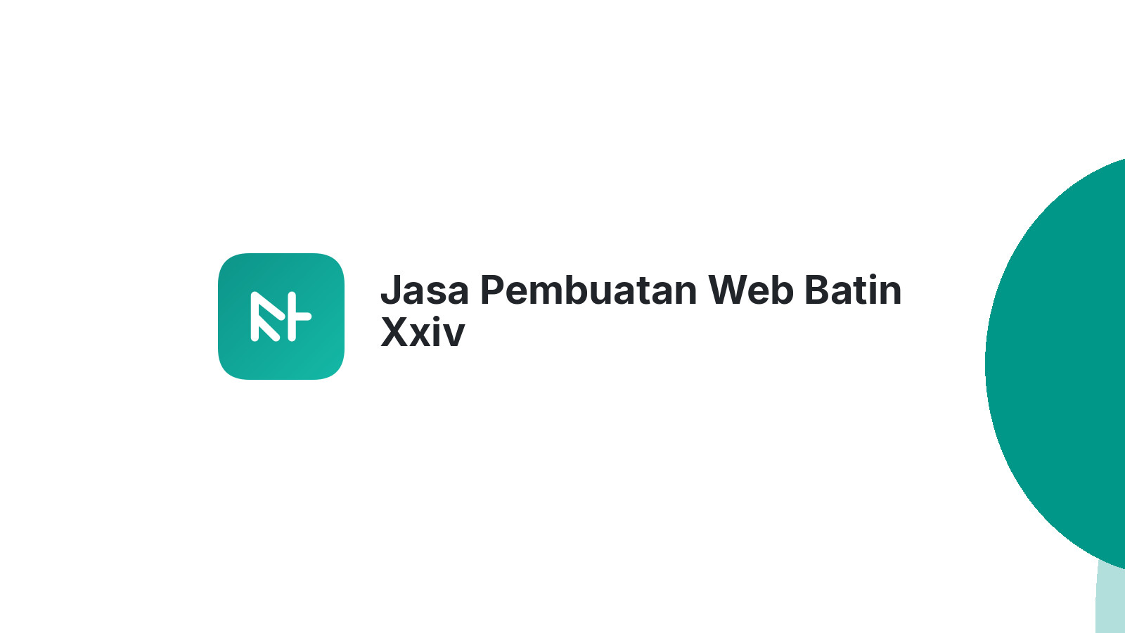 Jasa Pembuatan Web Batin Xxiv
