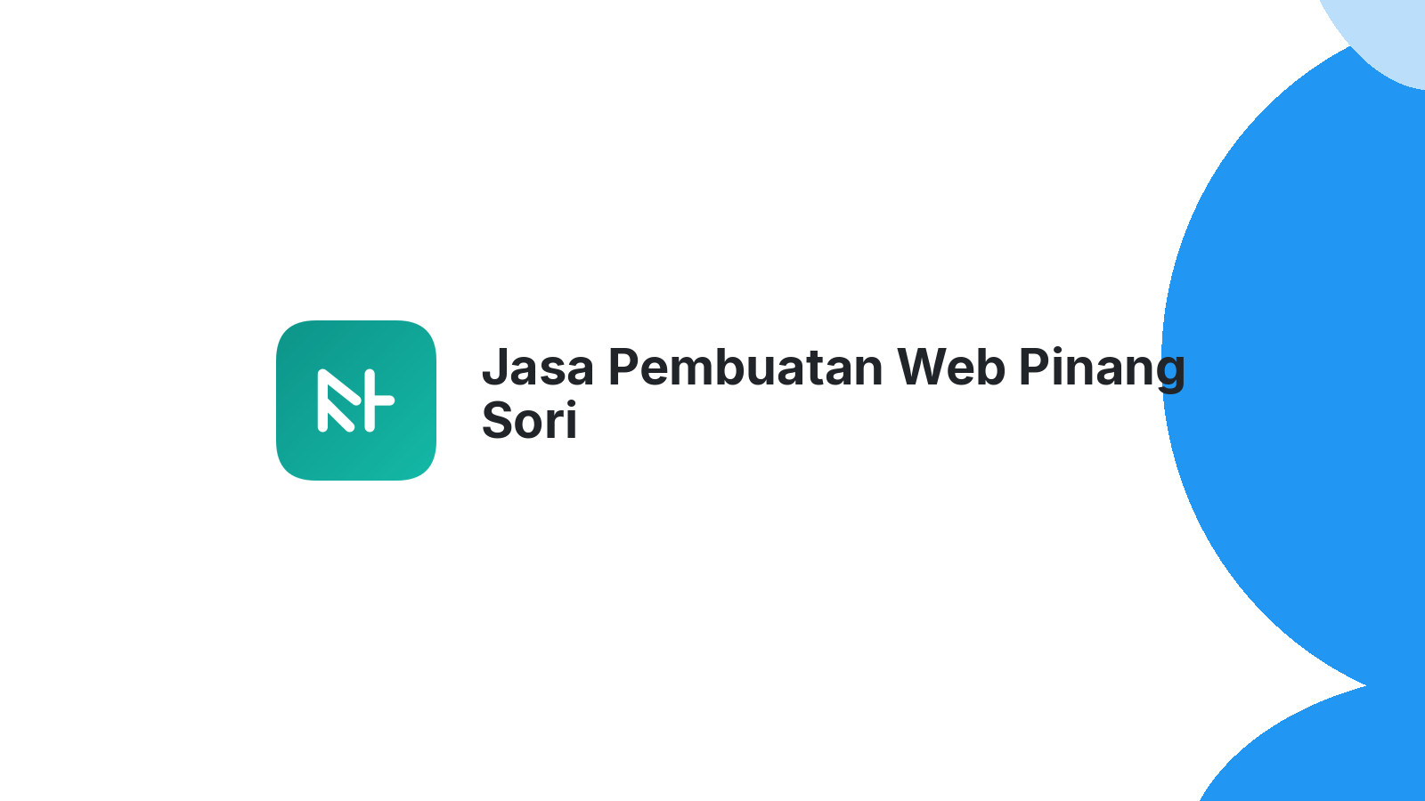 Jasa Pembuatan Web Pinang Sori