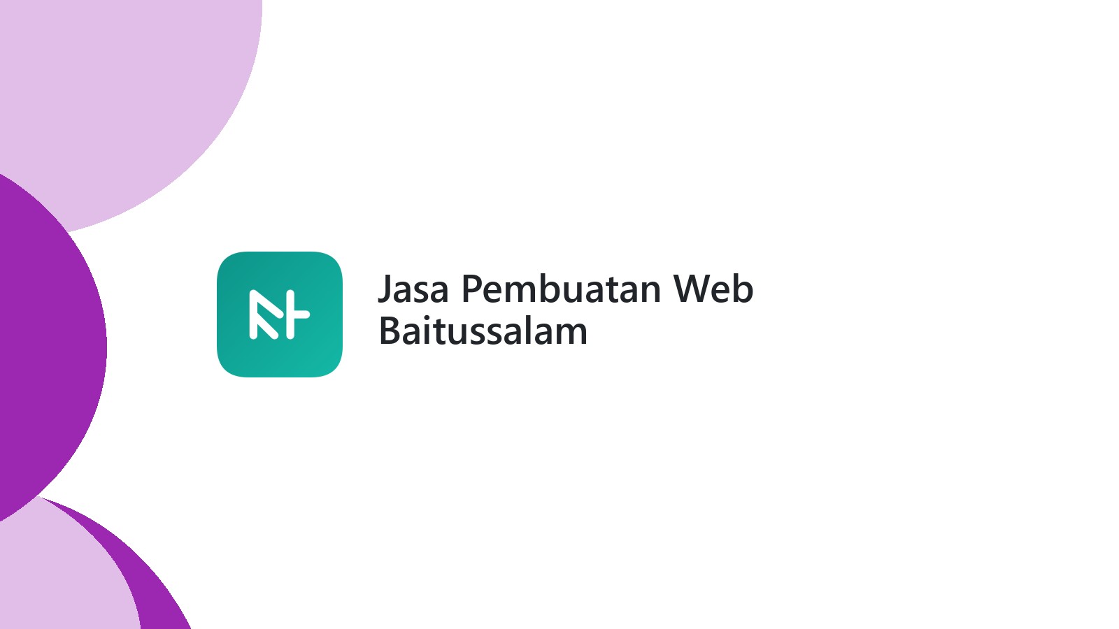 Jasa Pembuatan Web Baitussalam