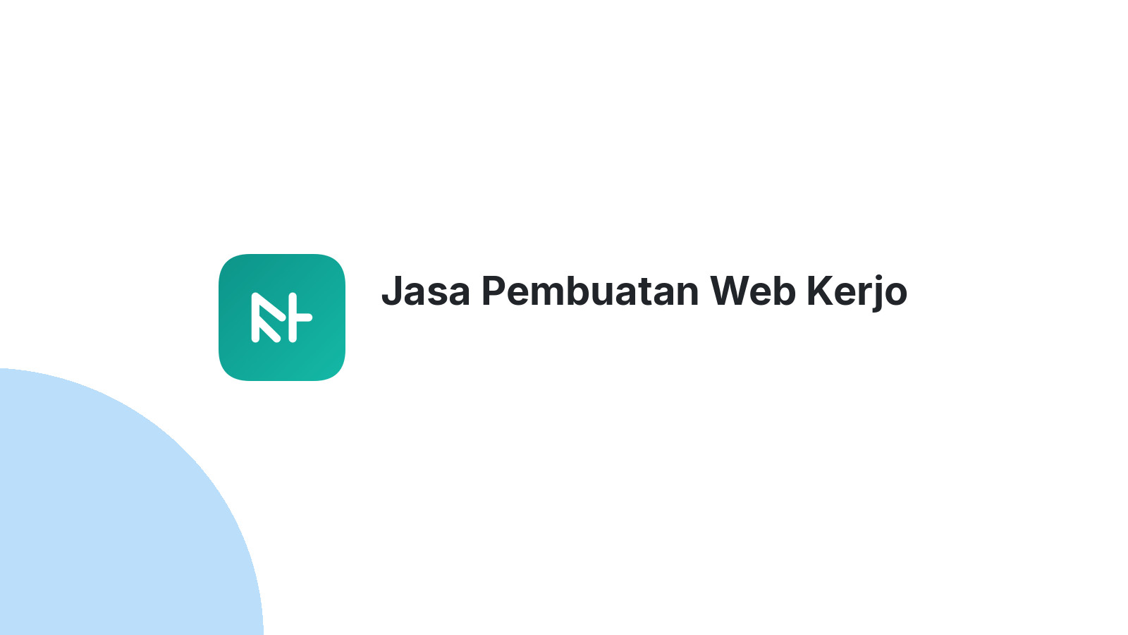 Jasa Pembuatan Web Kerjo