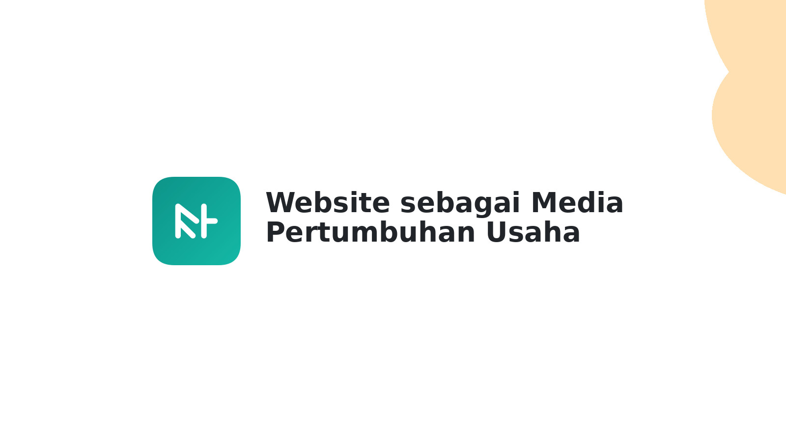Website sebagai Media Pertumbuhan Usaha Pemula