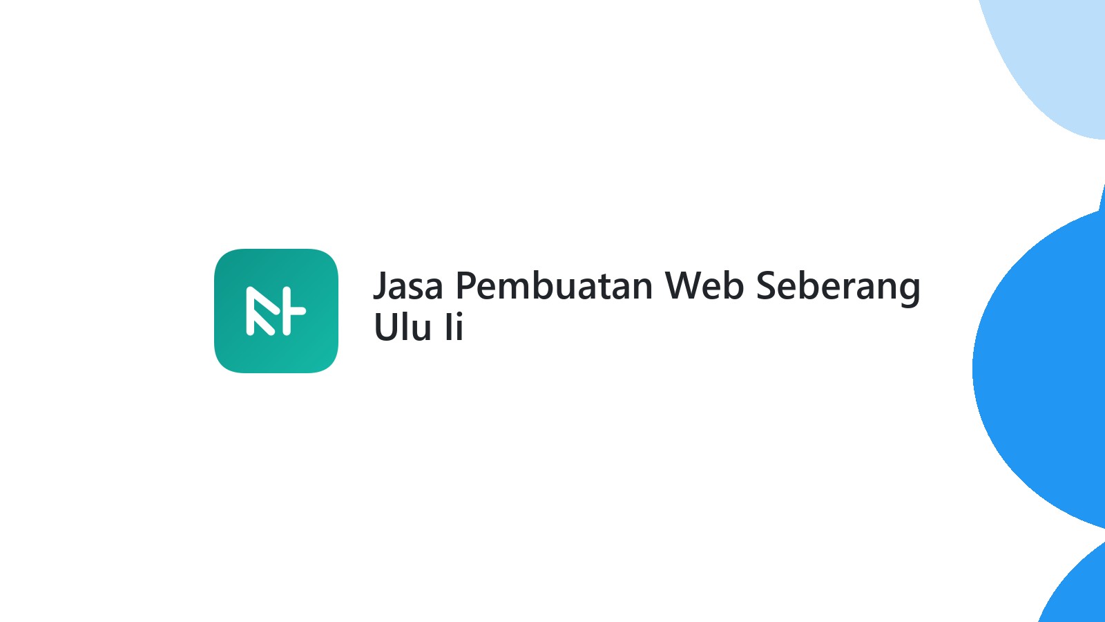 Jasa Pembuatan Web Seberang Ulu Ii