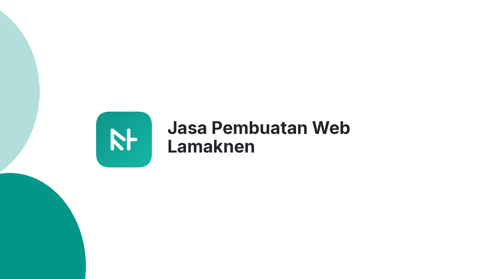 Jasa Pembuatan Web Lamaknen