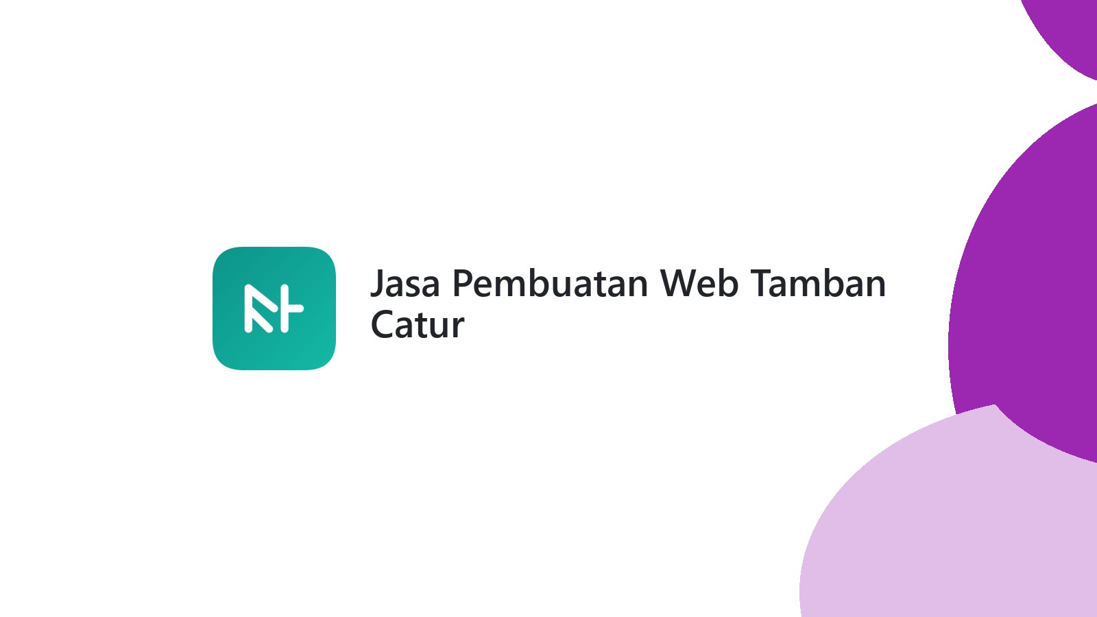 Jasa Pembuatan Web Tamban Catur