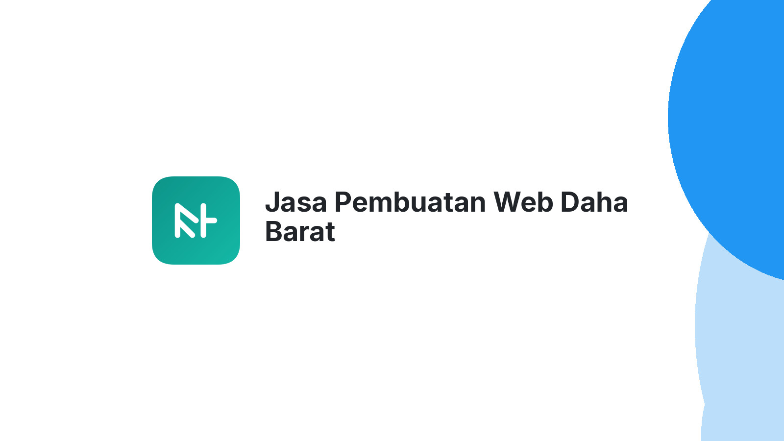 Jasa Pembuatan Web Daha Barat