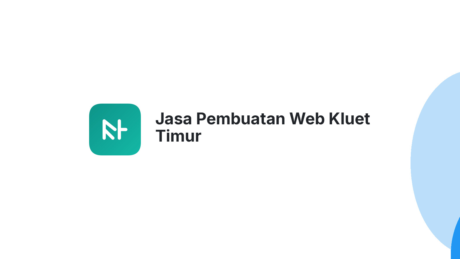 Jasa Pembuatan Web Kluet Timur