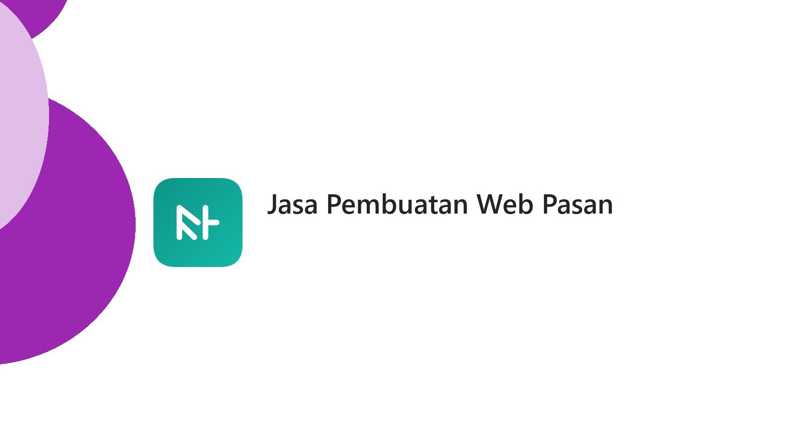 Jasa Pembuatan Web Pasan