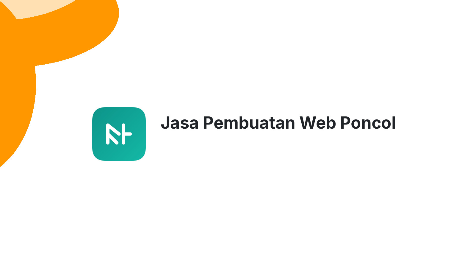 Jasa Pembuatan Web Poncol