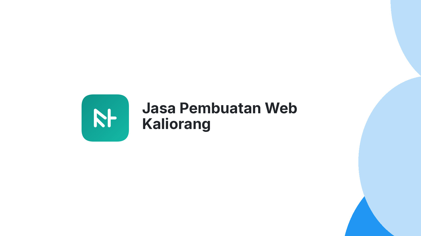 Jasa Pembuatan Web Kaliorang
