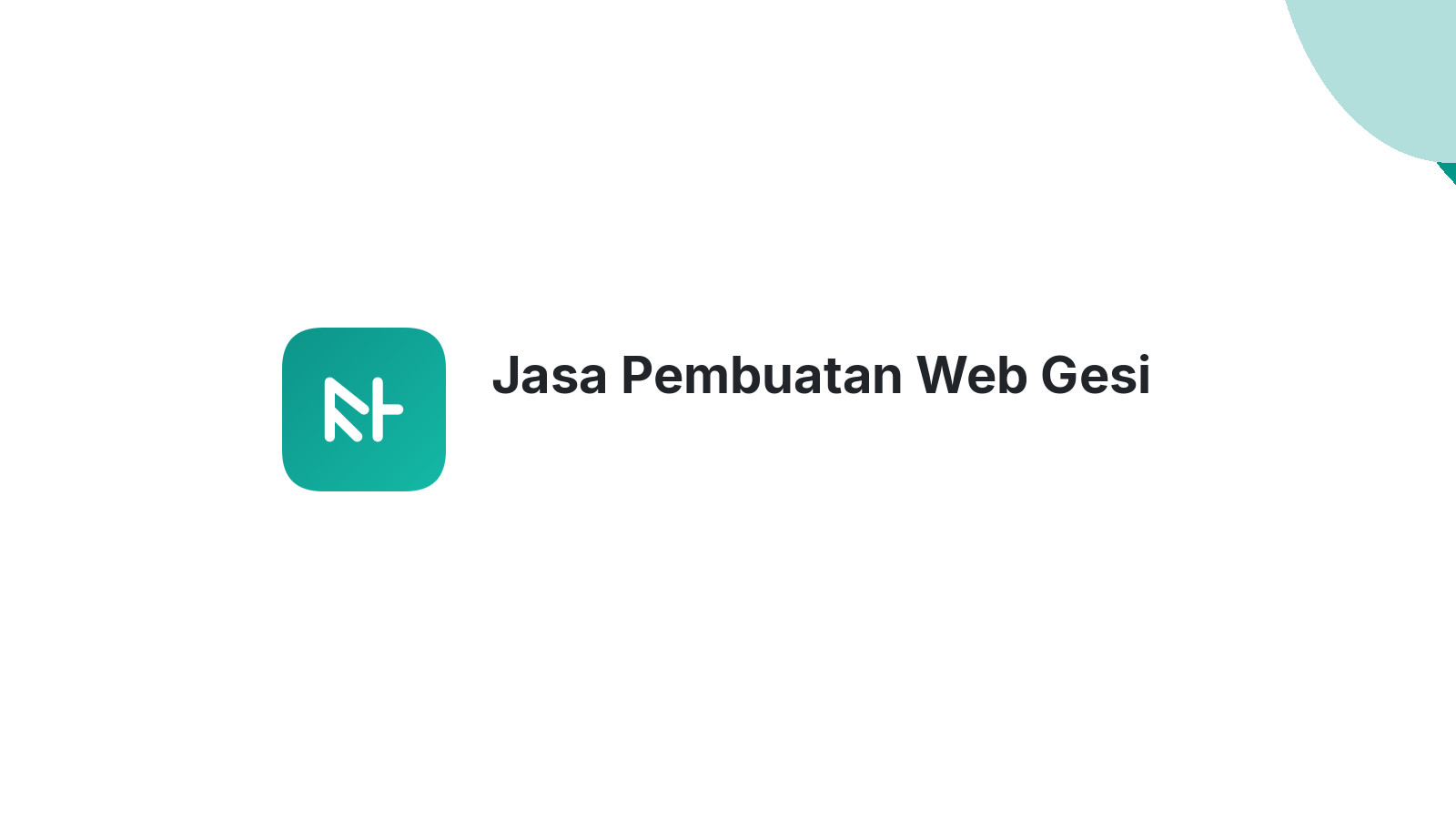 Jasa Pembuatan Web Gesi