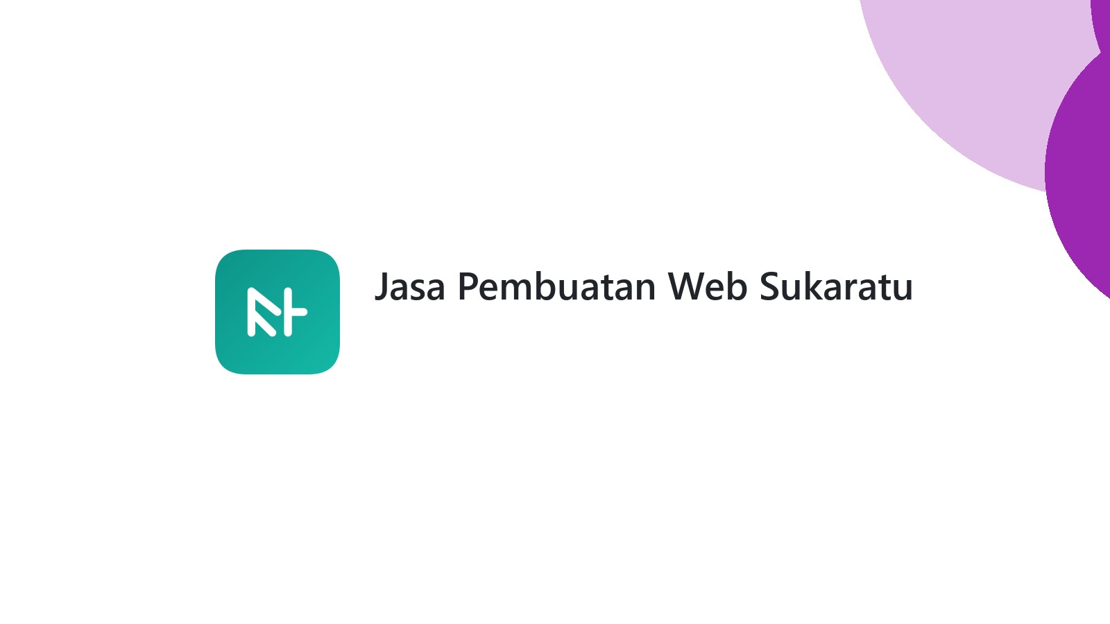Jasa Pembuatan Web Sukaratu
