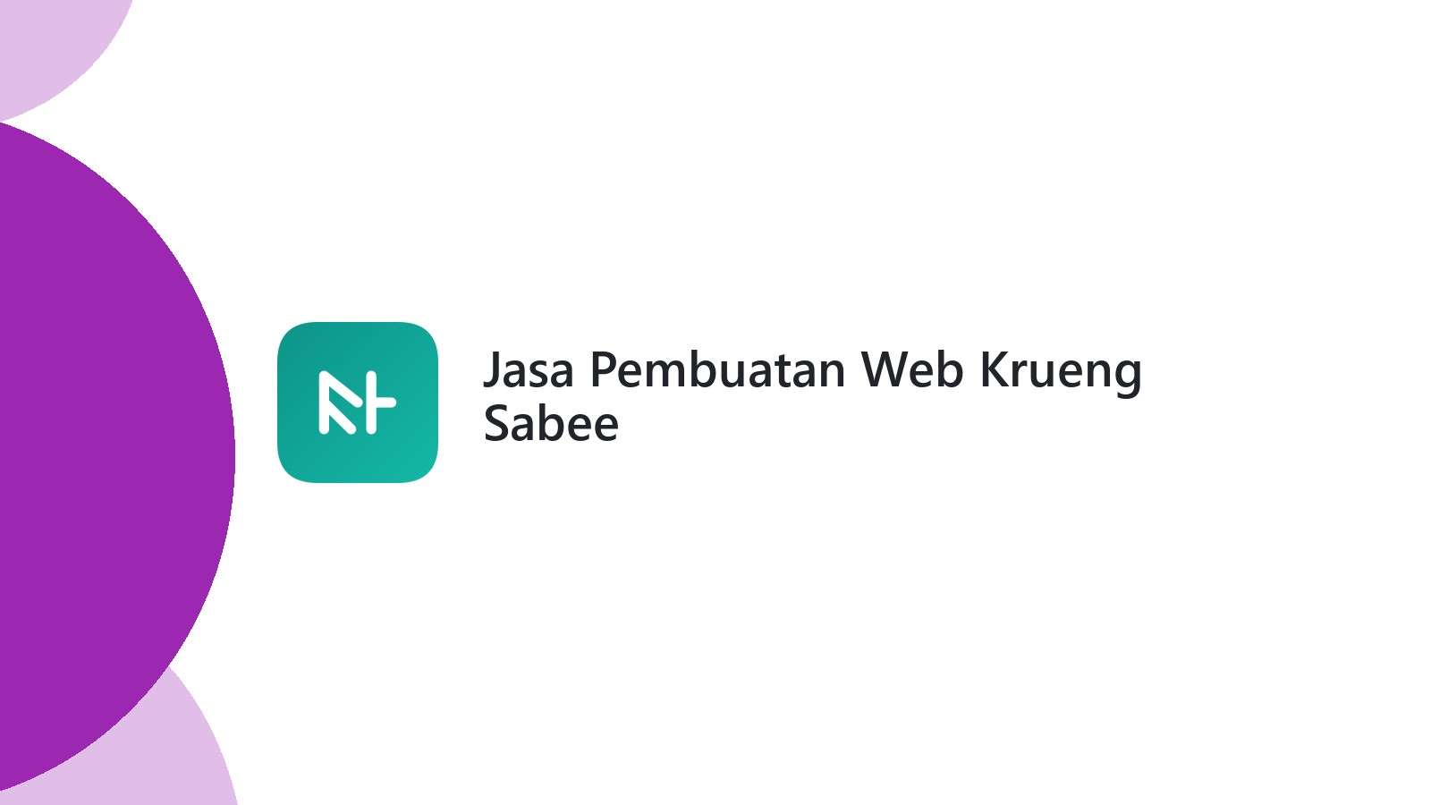 Jasa Pembuatan Web Krueng Sabee
