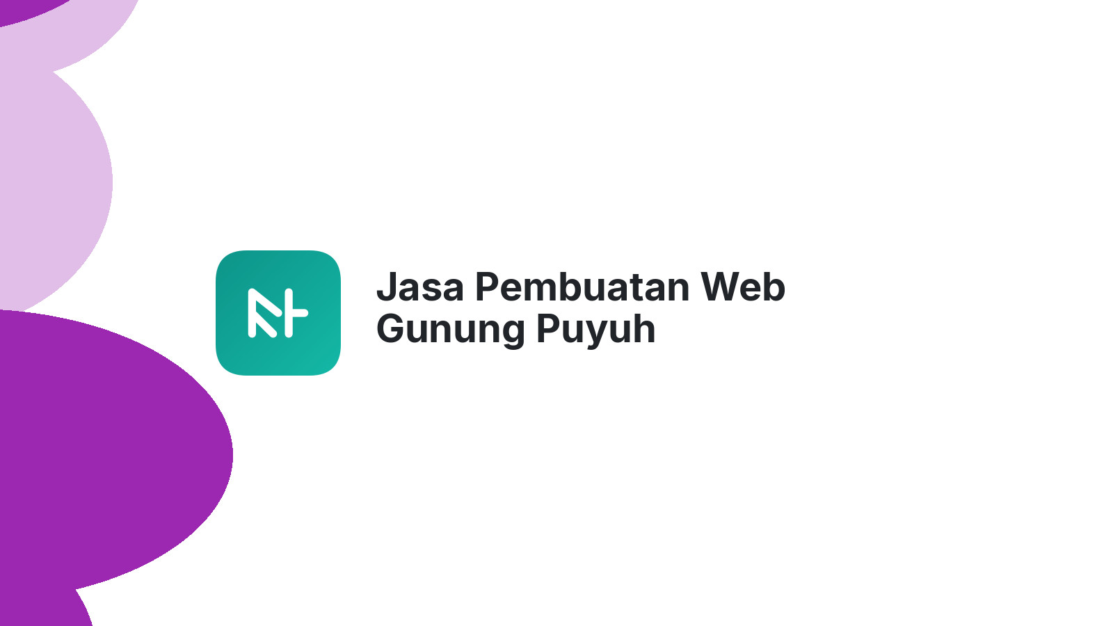 Jasa Pembuatan Web Gunung Puyuh