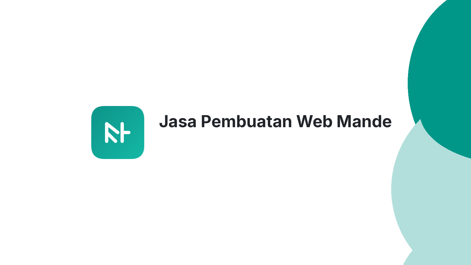 Jasa Pembuatan Web Mande