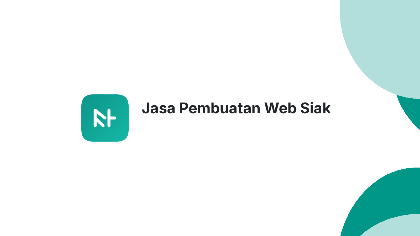 Jasa Pembuatan Web Siak