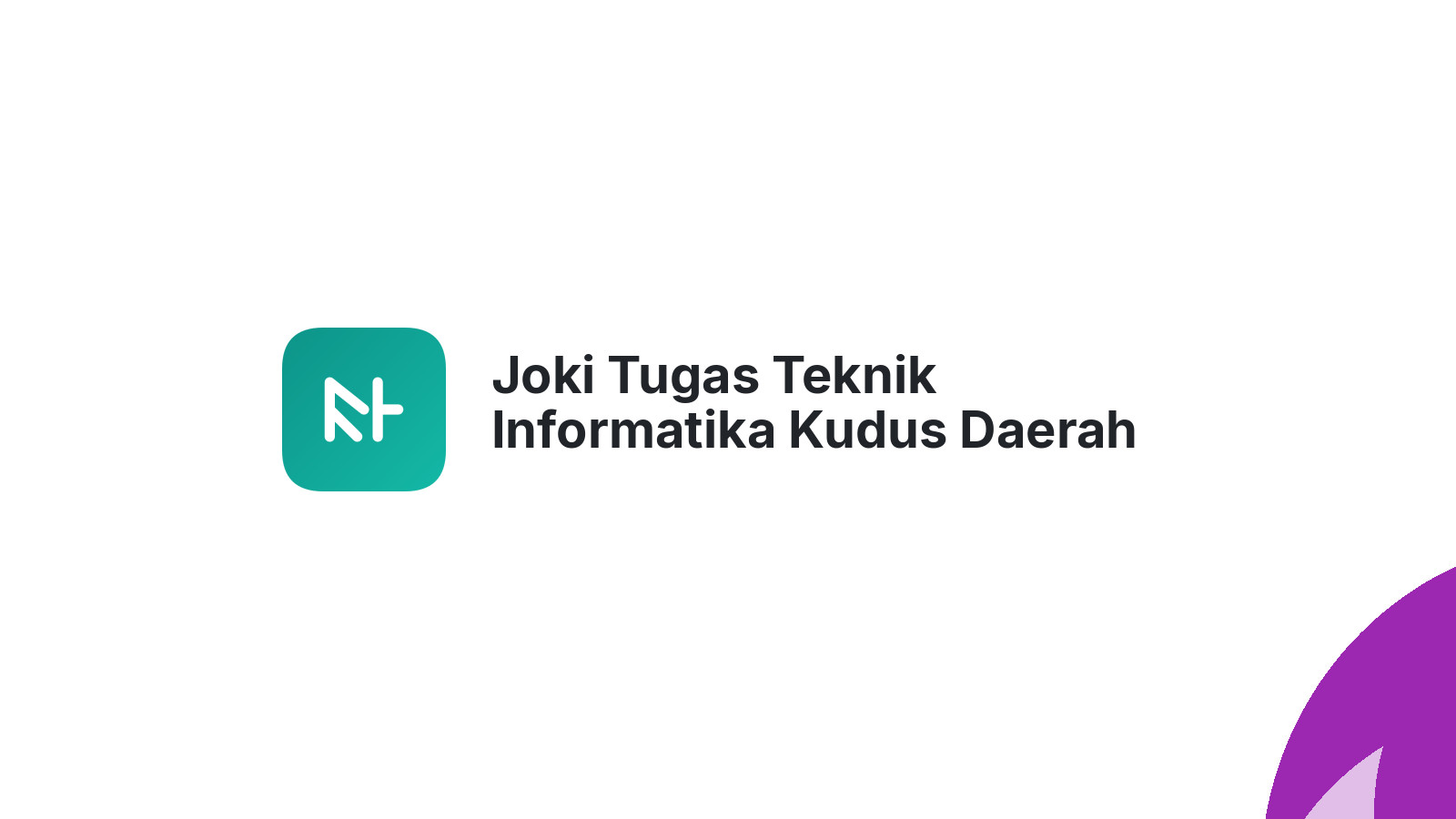 Joki Tugas Teknik Informatika Kudus Daerah Kedungdowo