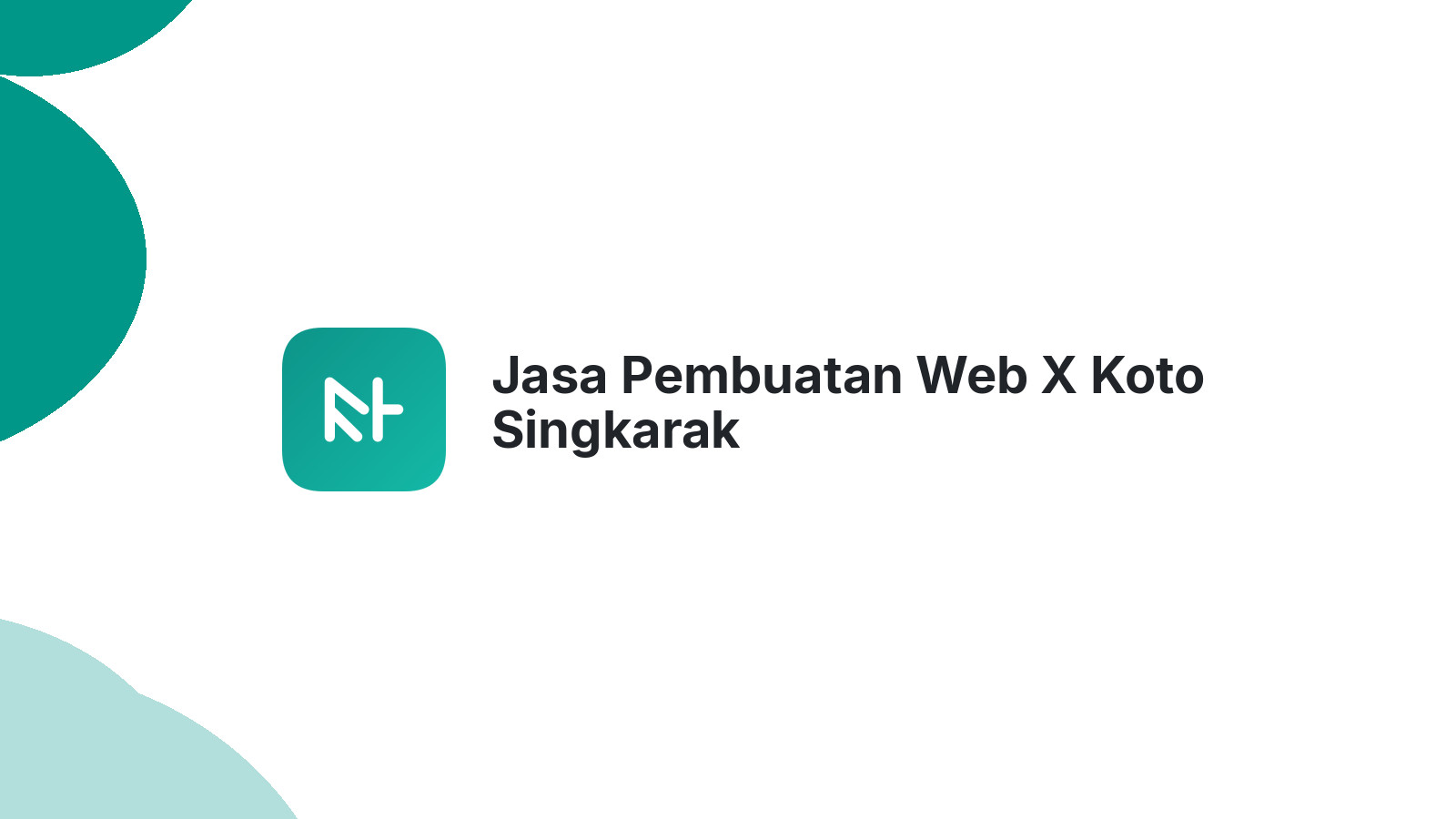 Jasa Pembuatan Web X Koto Singkarak
