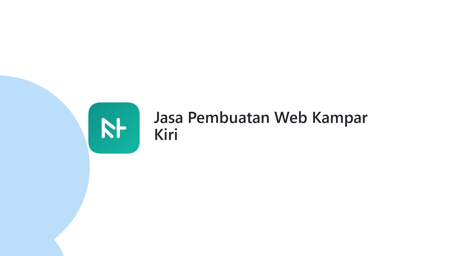 Jasa Pembuatan Web Kampar Kiri