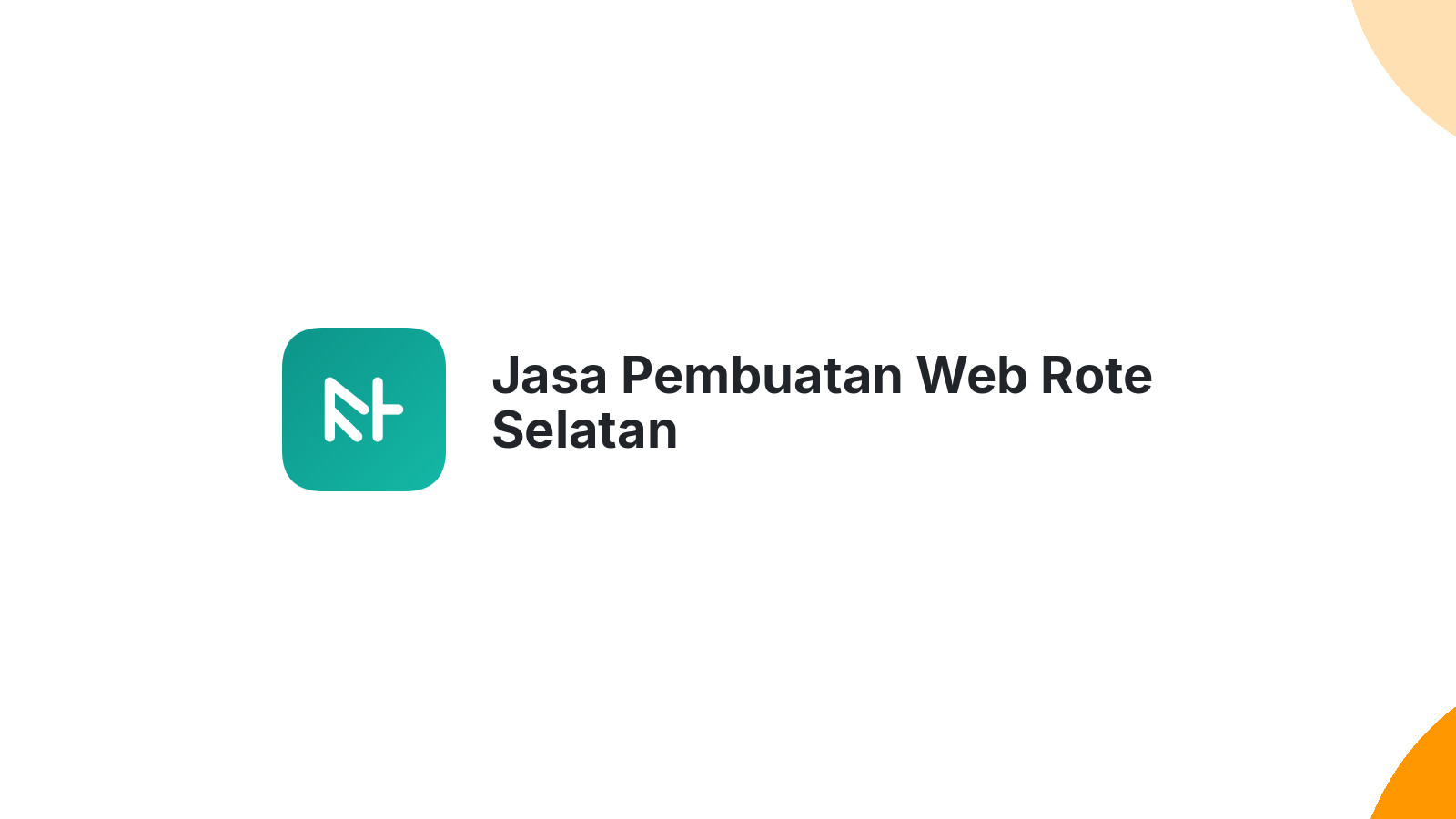 Jasa Pembuatan Web Rote Selatan