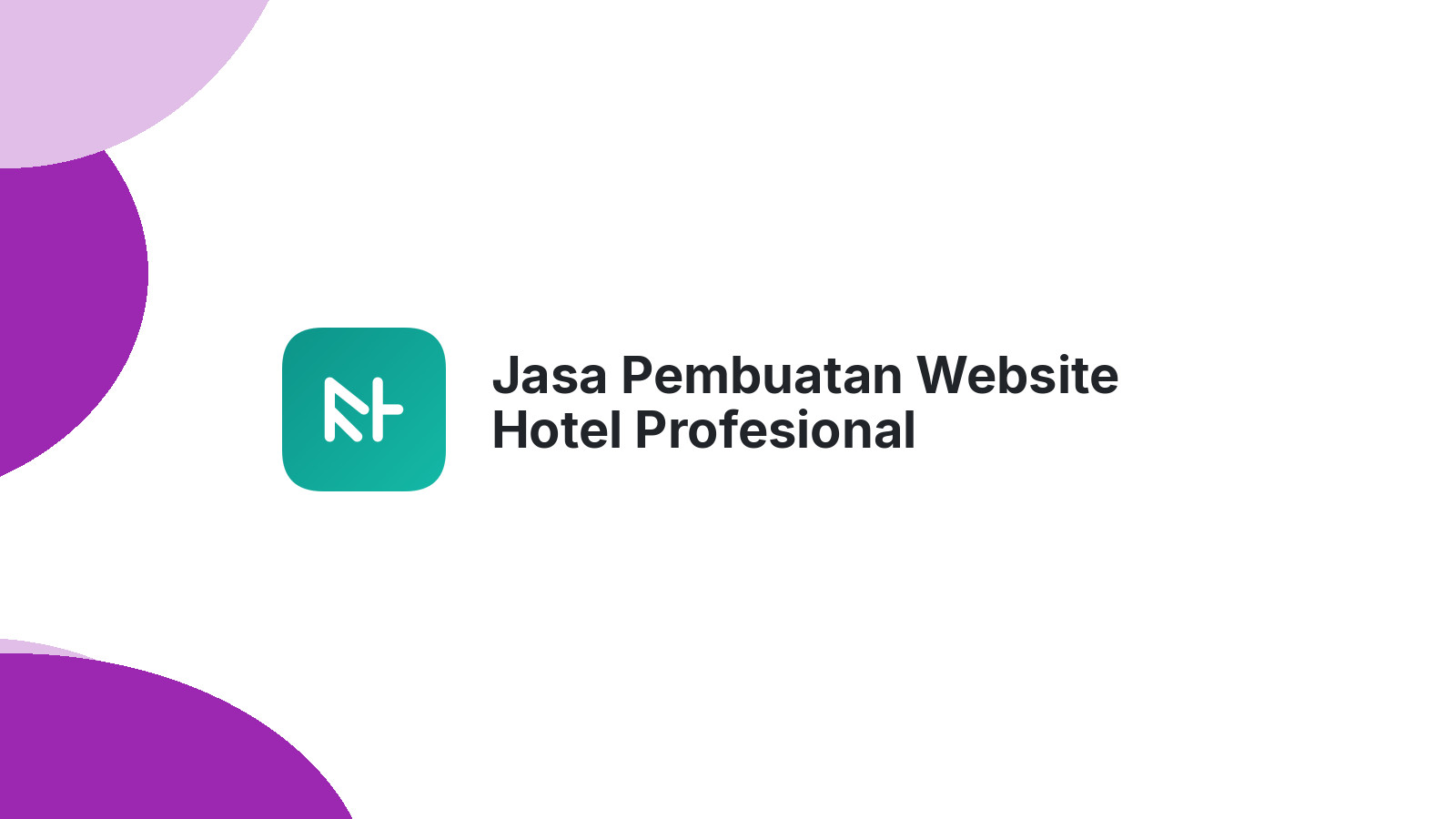 Jasa Pembuatan Website Hotel Profesional