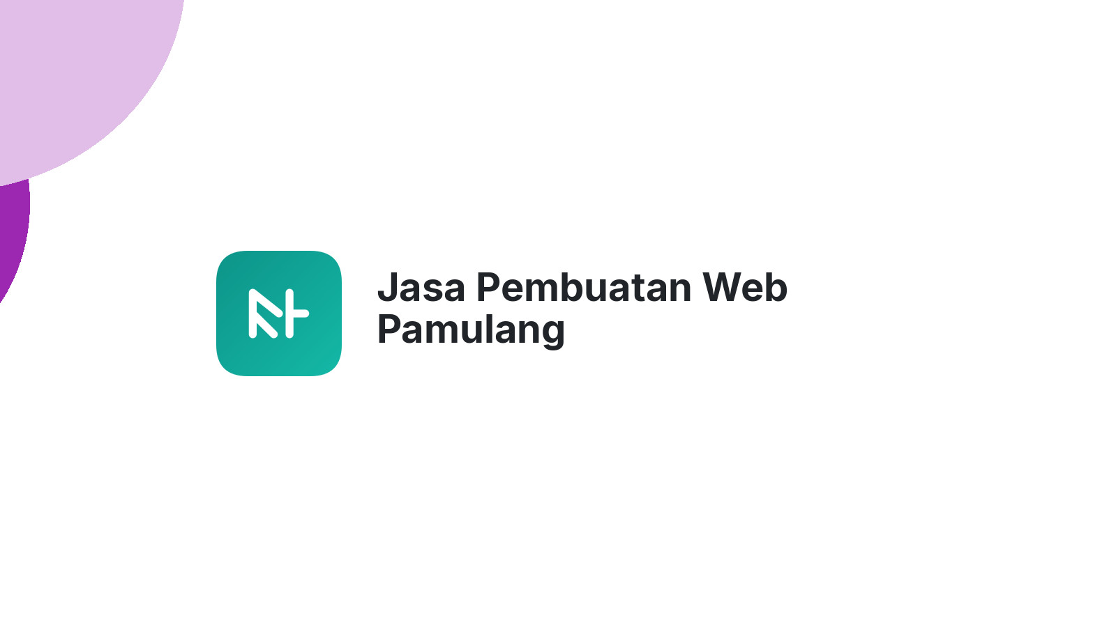 Jasa Pembuatan Web Pamulang