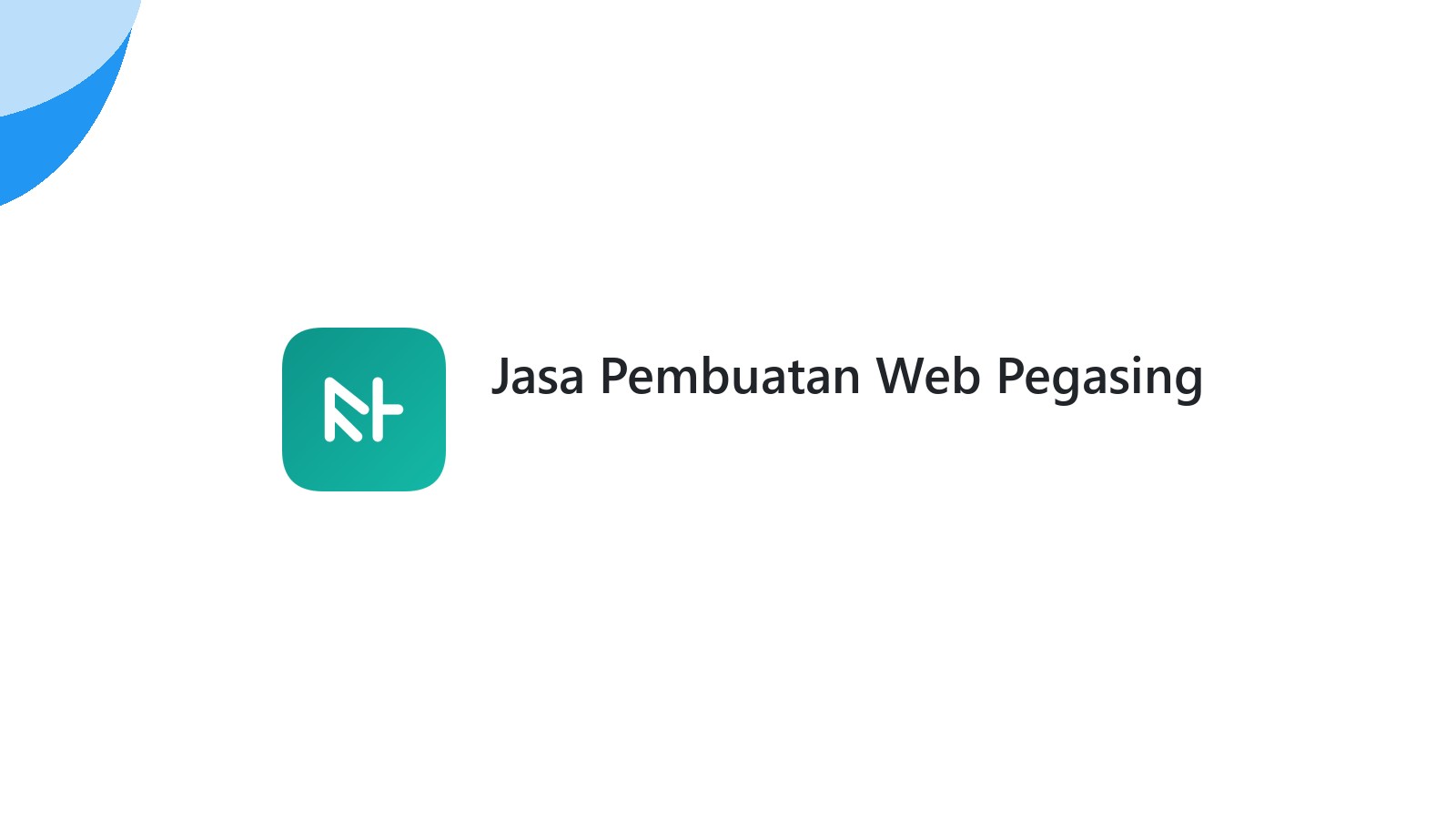 Jasa Pembuatan Web Pegasing