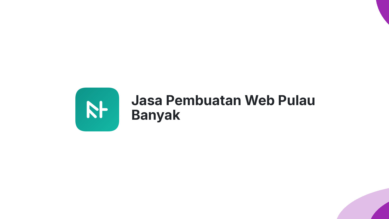 Jasa Pembuatan Web Pulau Banyak